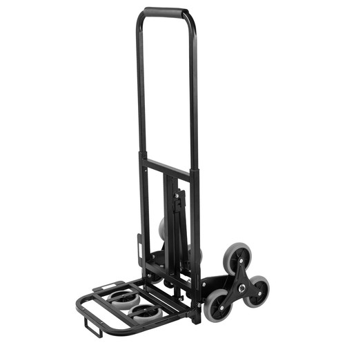 Portable Stair Climbing Folding Cart 330LBS Capacity Hand Truck w/ Backup Wheels
