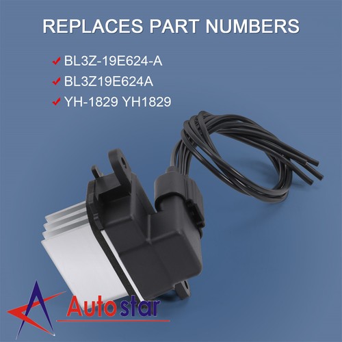 Heater Fan AC Blower Motor Resistor Control Module For Ford F150 Navigator HVAC