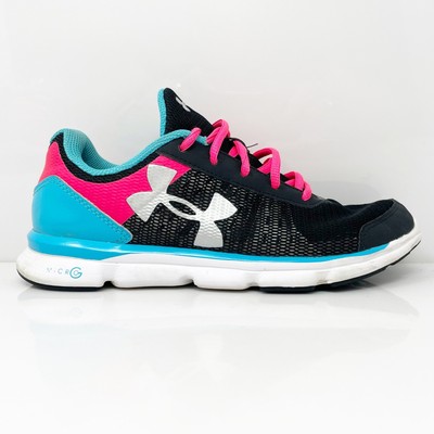 

Кроссовки Under Armour Girls Micro G Speed 1266305-001 Черные Кроссовки для бега Размер 5Y, Черный, Micro G Speed