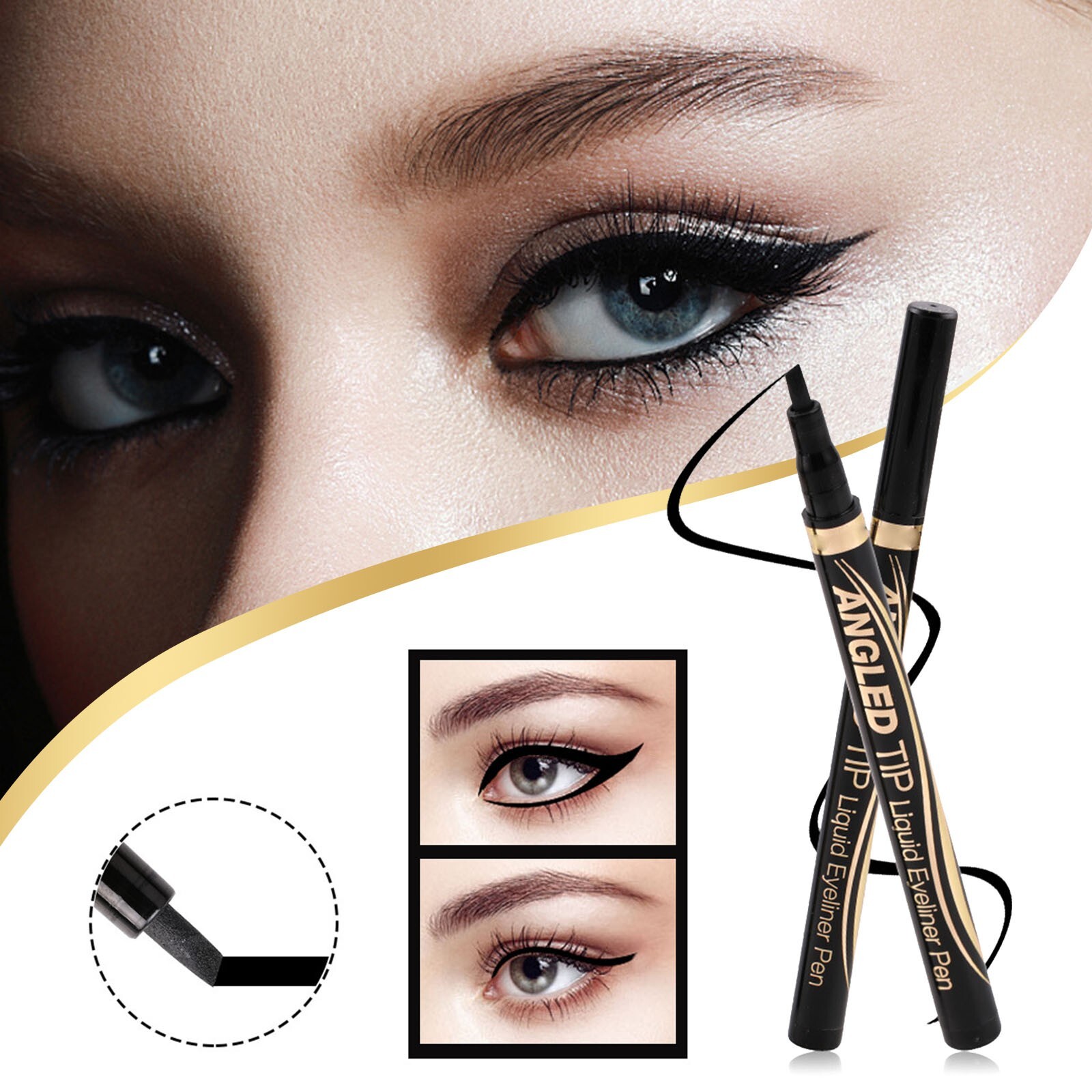 Silky Thick Black Liquid Eyeliner Fast Hot