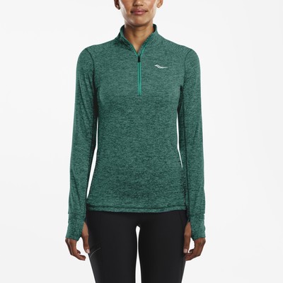 

Женские кроссовки Saucony с молнией 1/4 Sportop Columbia Heather