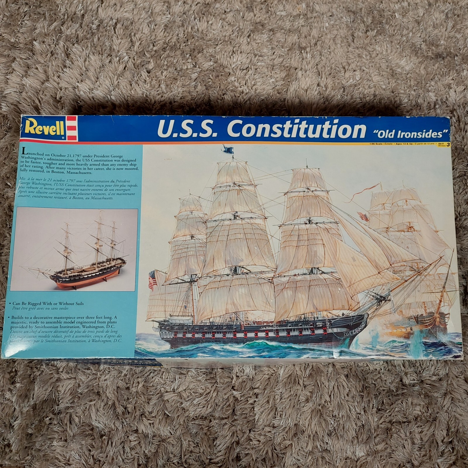 1 96 Uss Constitution Model Kit | Model-kit.org