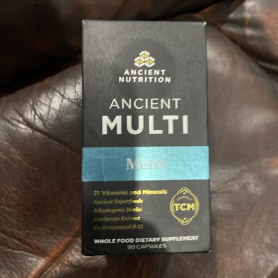 Ancient Nutrition Ancient Multi MEN'S Once Daily 90 Count Exp (READ)