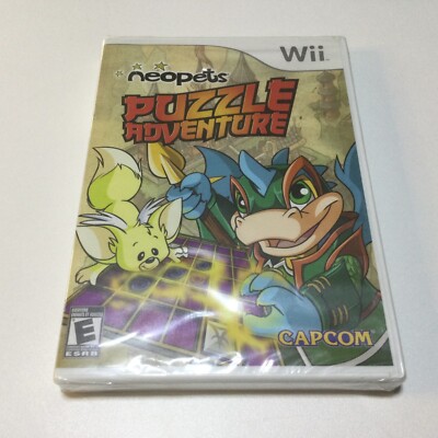 Neopets Puzzle Adventure (Nintendo Wii) Brand New