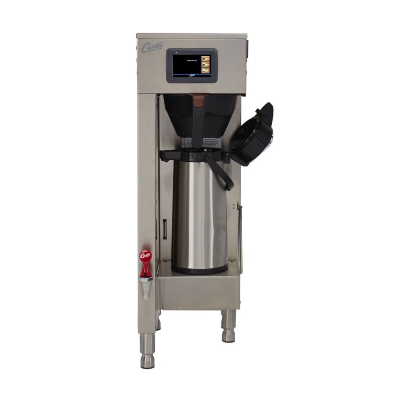 Wilbur Curtis G4 1.5 Gal. Coffee Brewer with Shelf and Dual Voltage