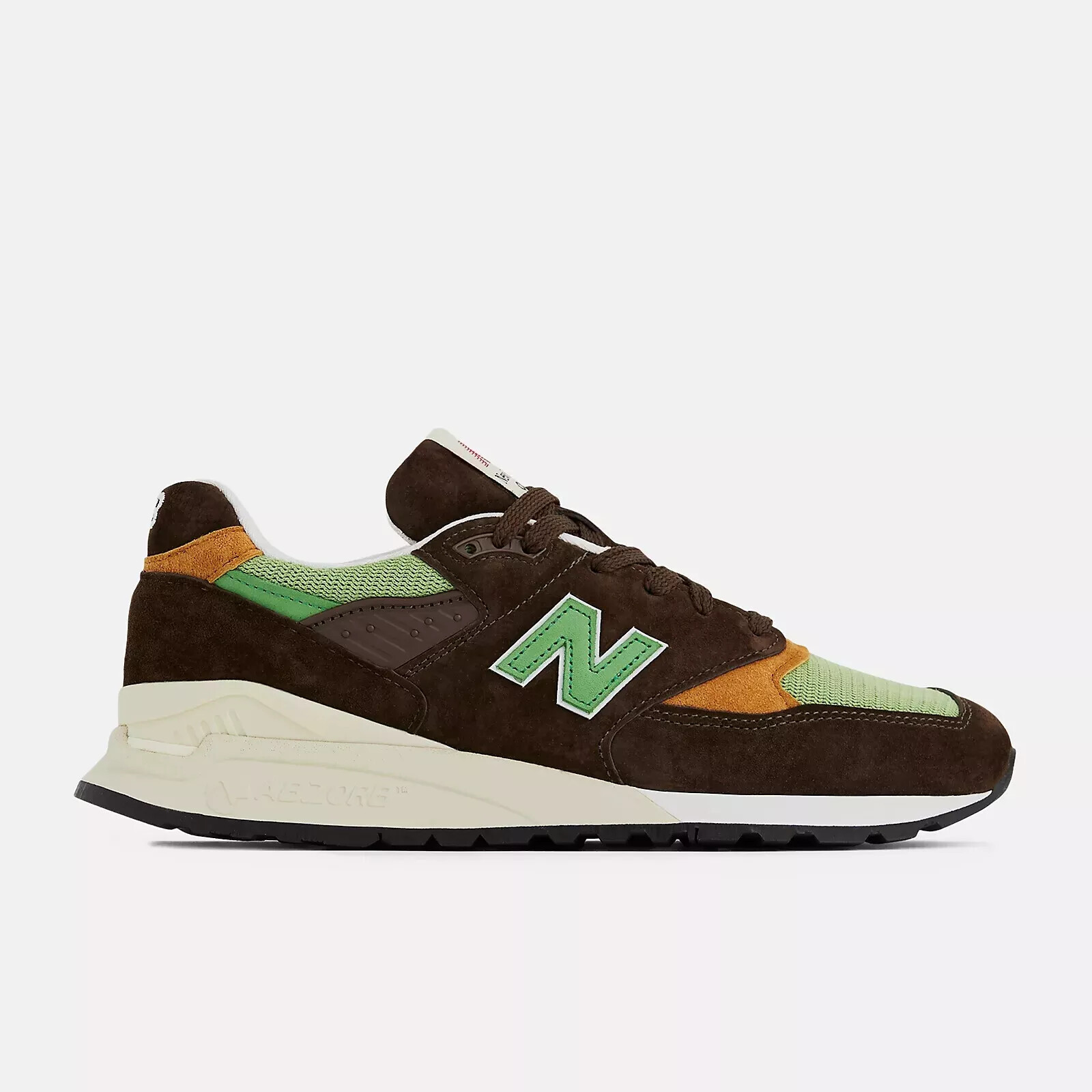 スニーカー New Balance 998 Made in USA Teddy Santis Brown Toe U998RE Buy Teddy Santis x 998 Made in USA 'Brown Black' - U998RE | GOAT