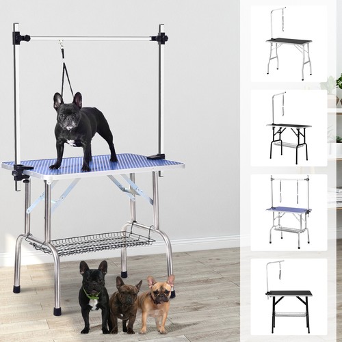 46''/36''/32''/30'' Foldable Pet Dog Grooming Table Noose ...