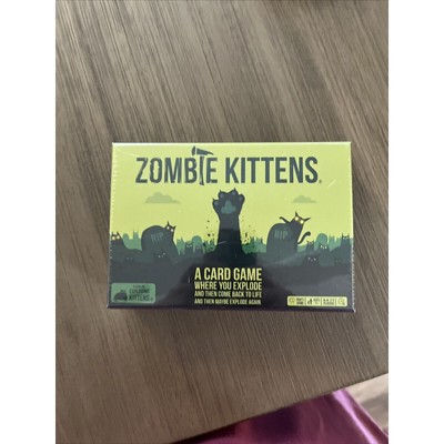 ZOMBIE KITTENS - Game The Evolution Of Exploding Kittens - BRAND NEW Card Game
