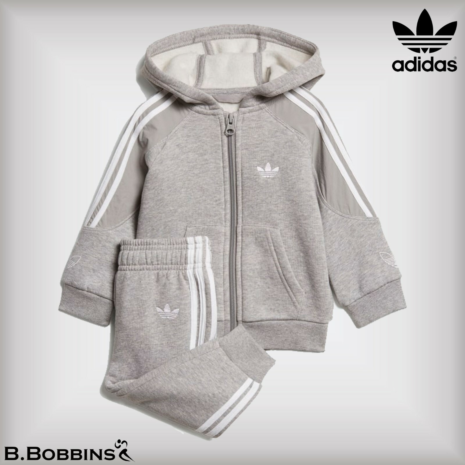 baby black adidas tracksuit