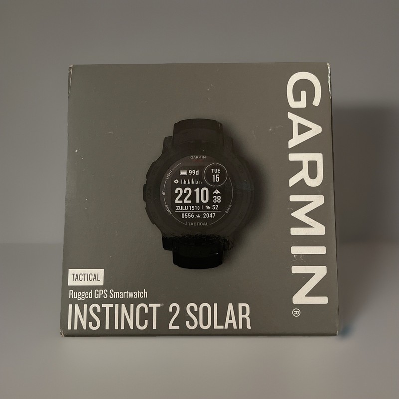 NEW Garmin Instinct 2 Solar Tactical 45mm Smart Rugged GPS