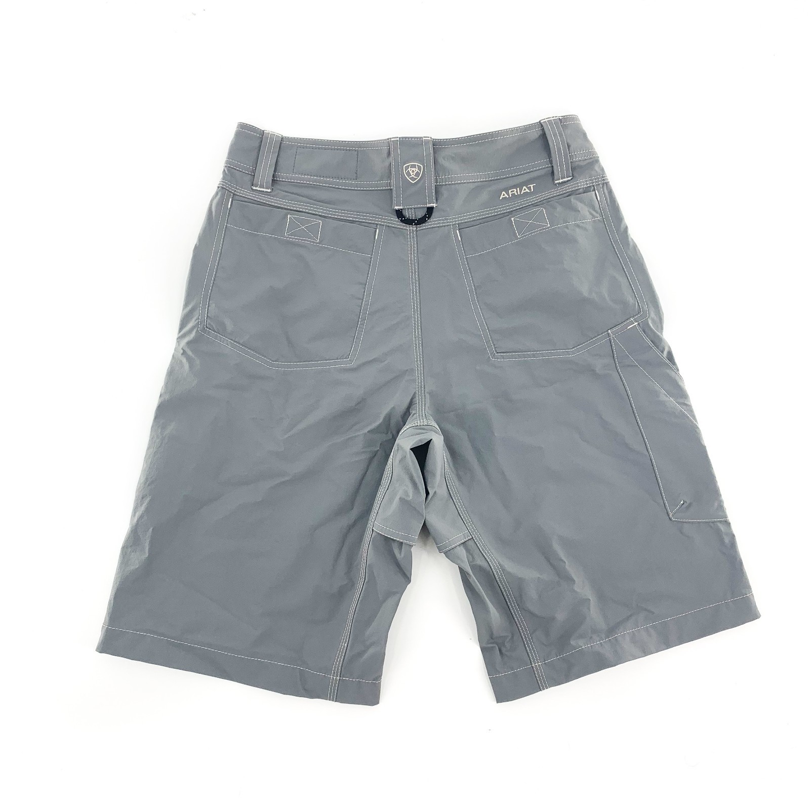 Ariat Mens TEK Jetty Grey Cargo Shorts Size 31 NWT 10019577 $60