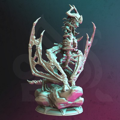 Skildanir the Dracolich- Denizens of Duskweave - DM Stash - Wargaming D&D DnD