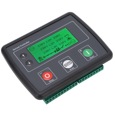 Generator Controller LCD Display 3 Phase  Auto Mains Failure Control Self 