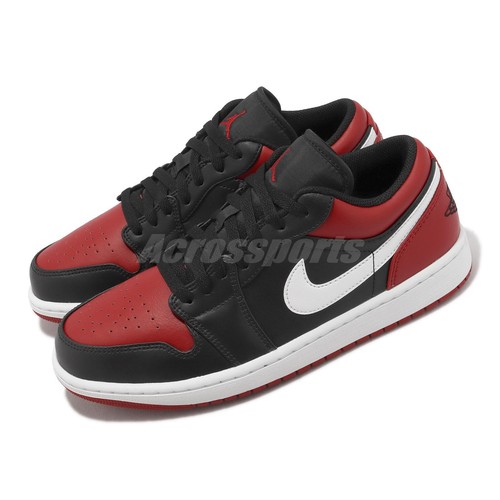 

Мужские повседневные кроссовки Nike Air Jordan 1 Low AJ1 Alternate Bred Toe 553558-066, Черный, Air Jordan 1 Low