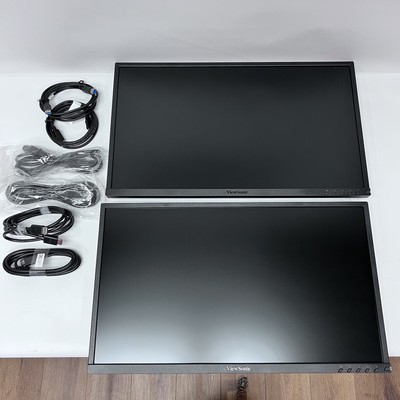 ViewSonic VG2448 24'' 1080p Full HD Ergonomic MONITOR. Set Of 2