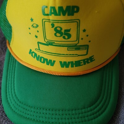 Vintage Camp Know Where Baseball Hat Stranger Things Cosplay Rope 