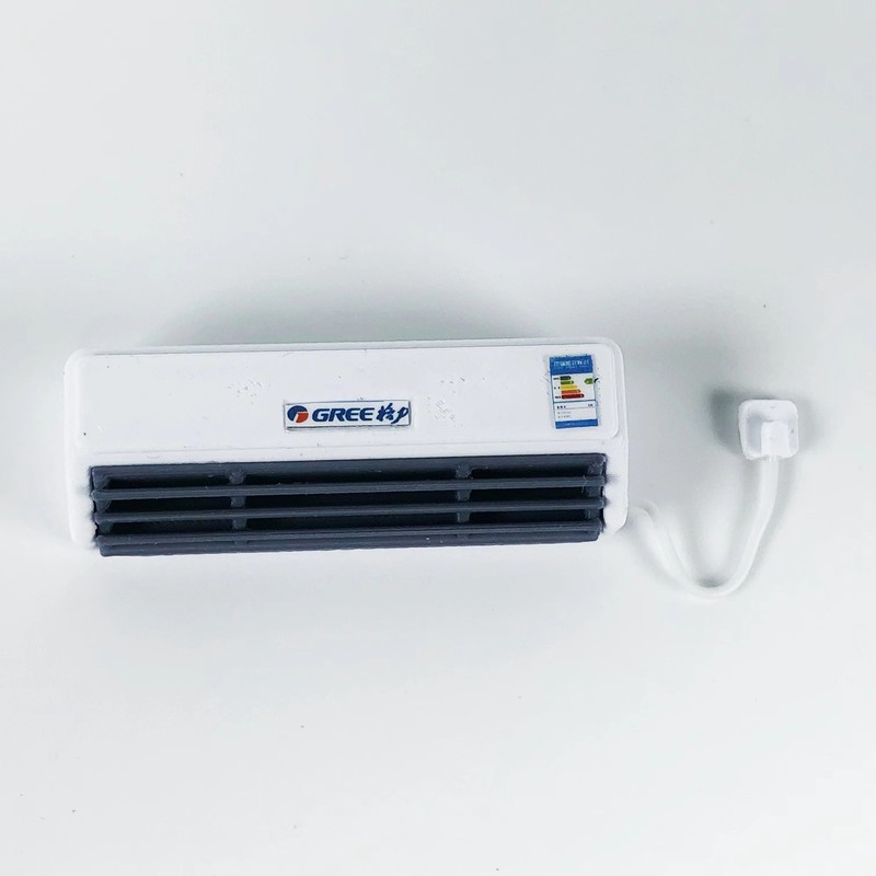 Diorama 1/18 Air Conditioning Model Garage Scene Display Props Model