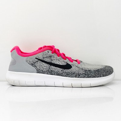 

Nike Girls Free RN 2017 904258-001 Серые кроссовки для бега Размер 5Y, Серый, Free RN 2017