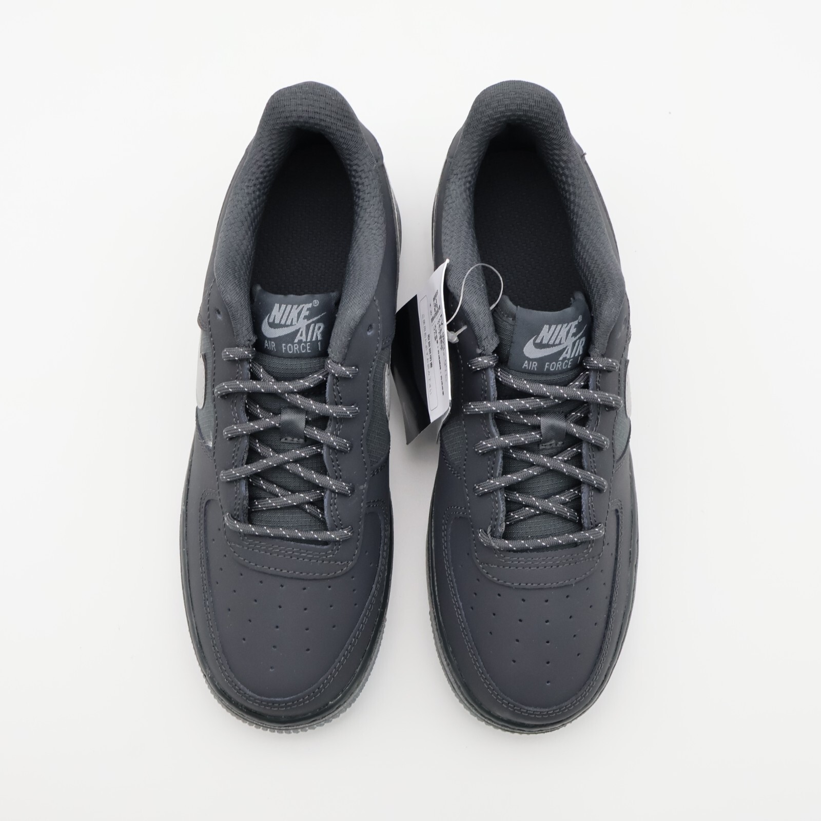 NIKE FV3980-001 NIKE GS AIR FORCE 1 ANTHRACITE COOL GRAY REFLECTIVE SILVER