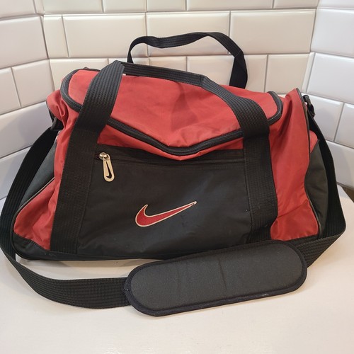 Men Bag 90S Nike Vintage Silver Tag Drum Bag Boston Original