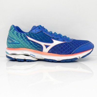 

Mizuno Womens Wave Rider 19 410736 5B00 Синие кроссовки Кроссовки размер 8, Синий, Wave Rider 19