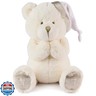GUND Animated Goodnight Prayer Bear, Spiritual Plush Teddy Bear, Sensory Toy Stuffed Animal for Ages 0 and Up, Cream, 11