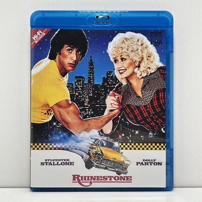 Rhinestone Custom Import 1080p Blu-Ray Disc 1984 Sylvester Stallone Dolly Parton