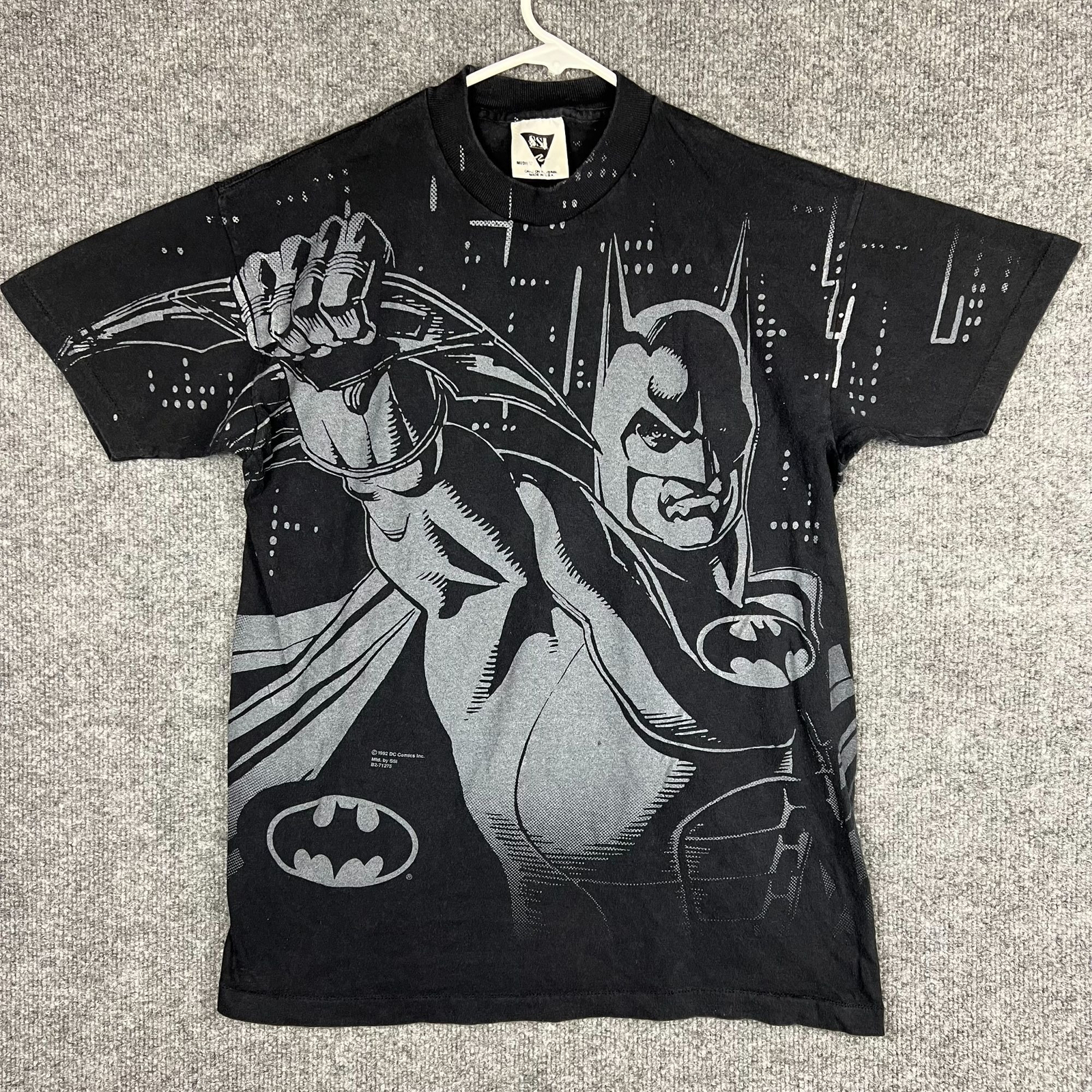 Vintage 1992 SSI Batman Returns DC Comics All Over Print Vintage 1992 SSI Batman Returns DC Comics All Over Print