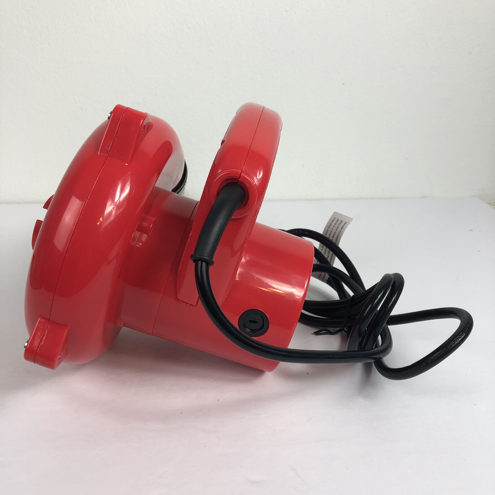 New Master Craft Electric Garage Shop Blower Tool Red Black 600W
