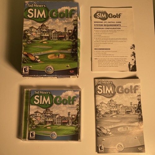 新品未開封 PCゲーム シムゴルフ SIM Golf Amazon.com: Sid Meier's SimGolf - PC : Video Games