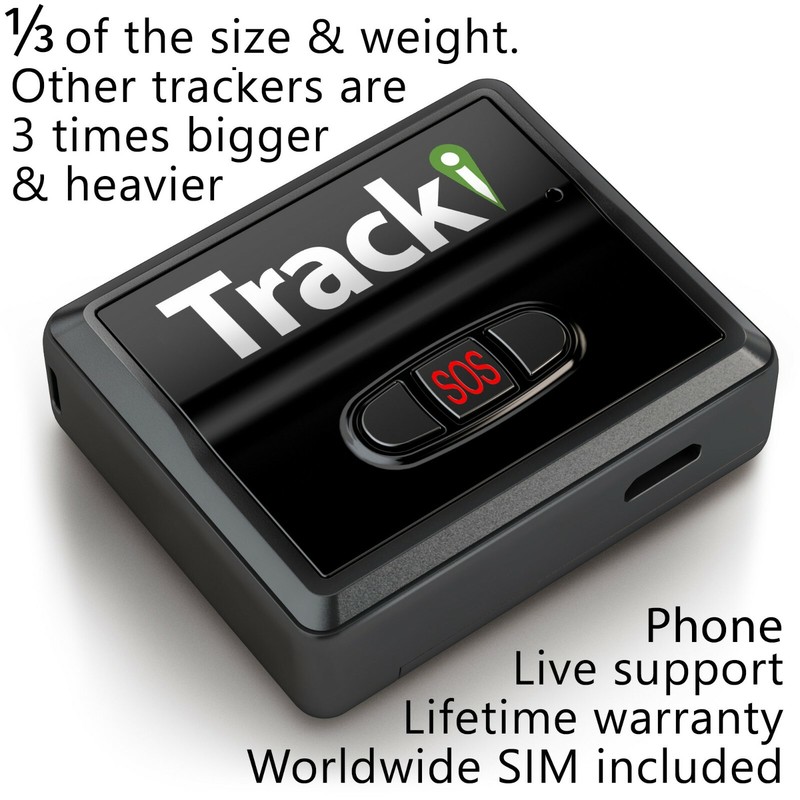 Tracki 4G GPS Tracker Vehicles Tracking device Car kids Mini