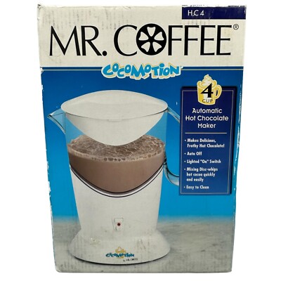 NEW SEALED Mr. Coffee Cocomotion Automatic Hot Chocolate Maker HC4 Ships Quickly