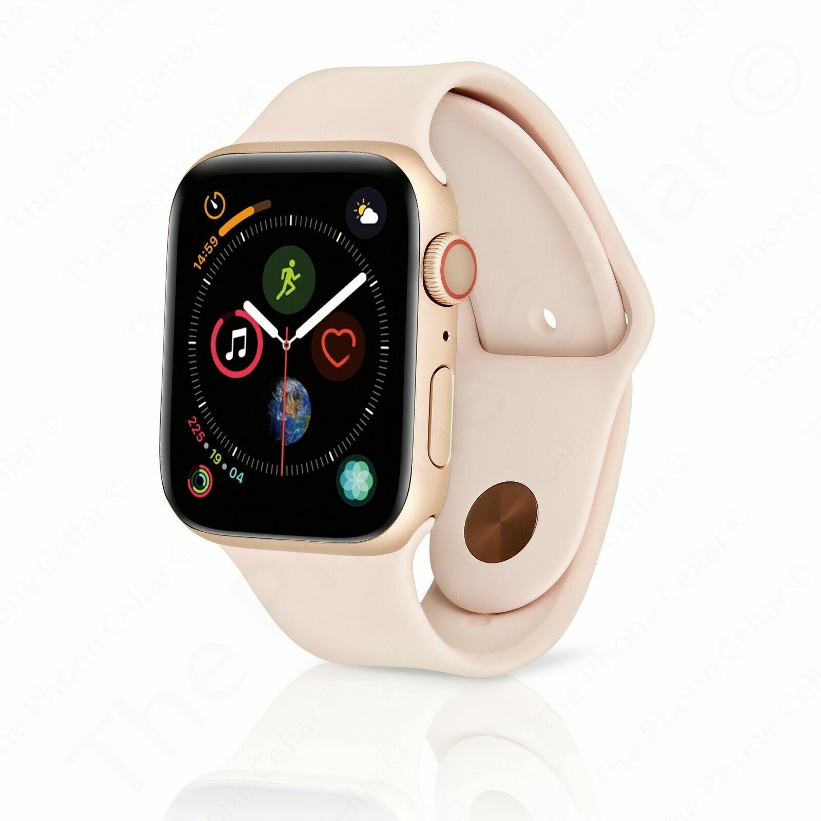 Apple Watch SE MYEA2LL/A 40mm Aluminum 32GB 4G LTE ECG GPS Gold Pink