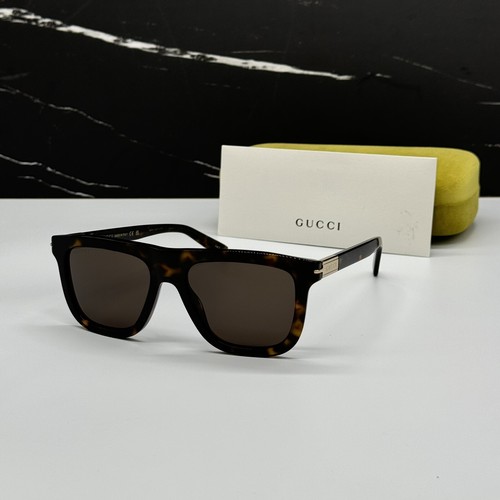 サングラス GUCCI Gucci - GG1834S - 002 havana havana brown Gucci Recycled Acetate Cate Eye Sunglasses (Havana/Brown
