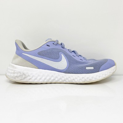 Кроссовки для бега Nike Girls Revolution 5 BQ5671-500 фиолетовые, размер 5 лет