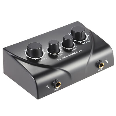 Karaoke Sound Echo Mixer KTV Effects Reverb MIC Preamp for H