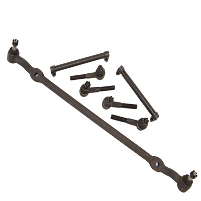 7 Pc Steering Dodge D250 D350 Diesel 2WD Center Link Tie Rod End Sleeve 89-93