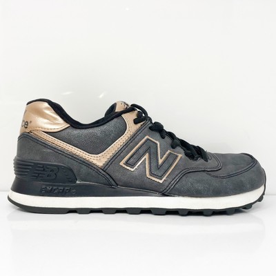 

Женские кроссовки New Balance 574 WL574PMR, черные кроссовки, размер 7 B, Черный, 574
