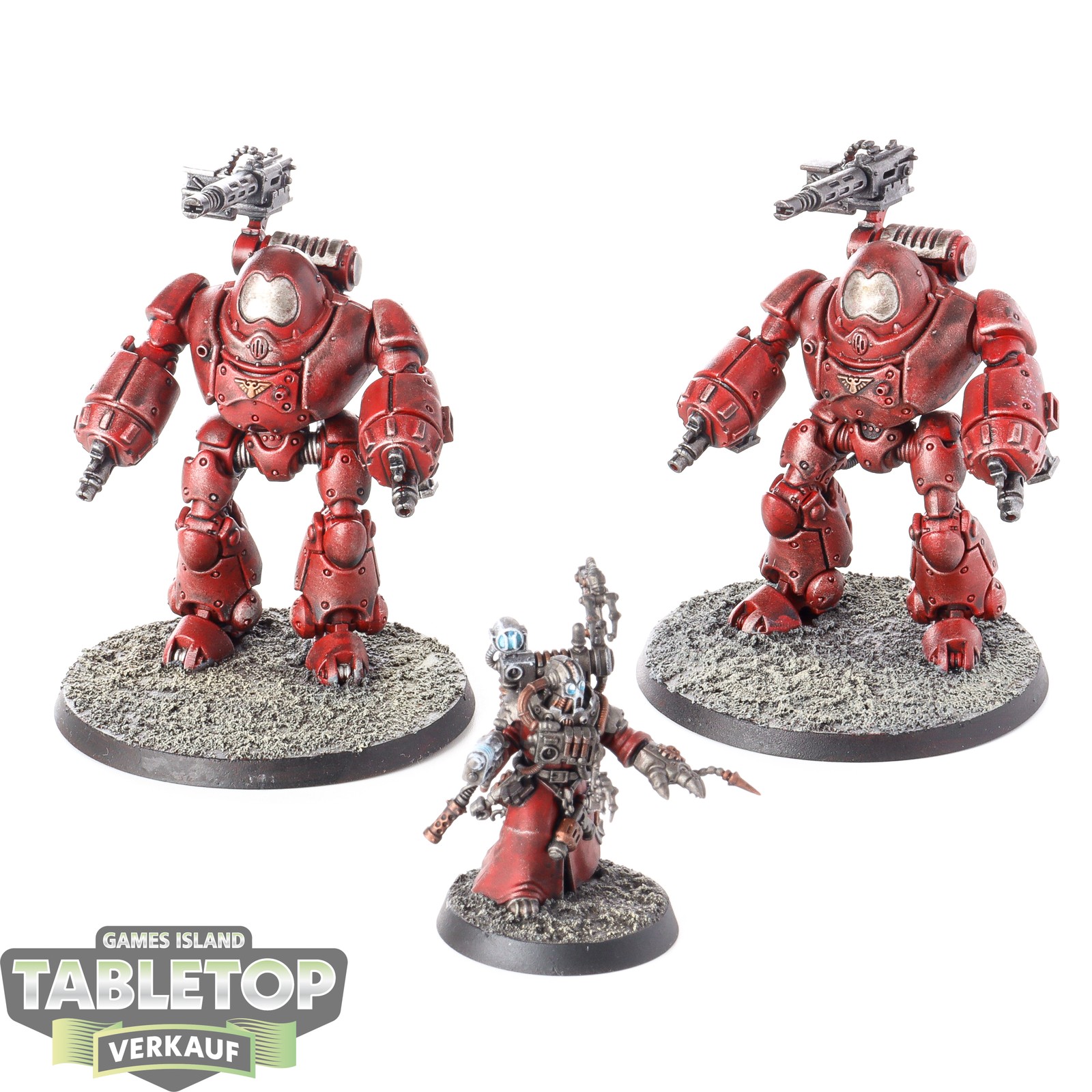 Adeptus Mechanicus - 2 Kastelan Robots - bemalt
