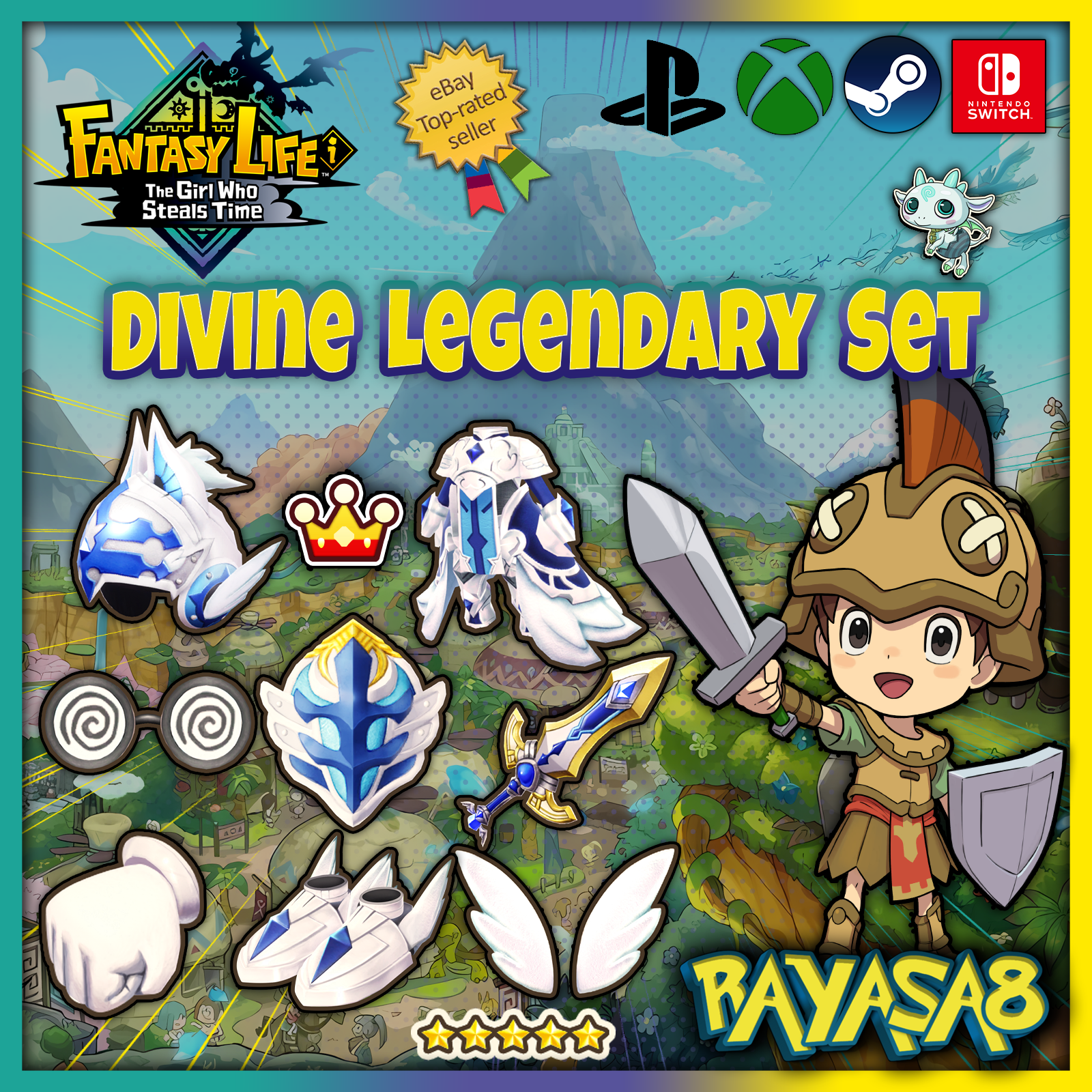 FANTASY LIFE i 2本セット Fantasy Life i Nintendo Switch From Japan Multi-Language NEW