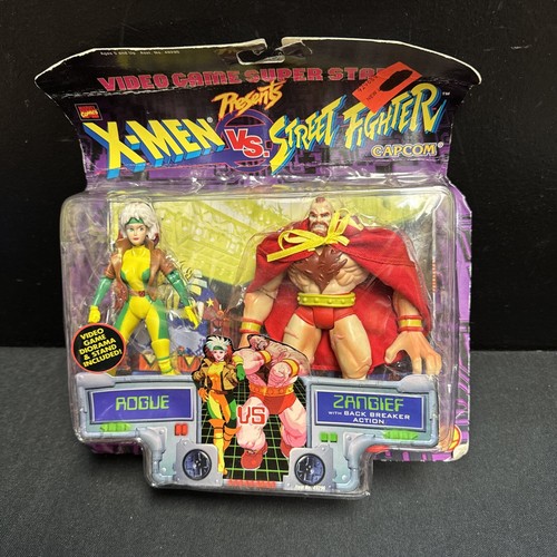 X-MEN vs STREET FIGHTER フィギュアセット X-MEN vs STREET FIGHTER ToyBiz 90's Action Figure Complete