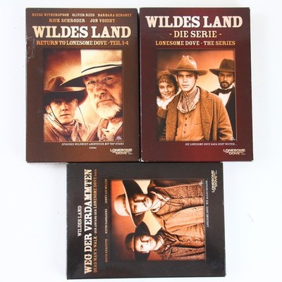 DVD Serie Wildes Land Die Serie Weg der Verdammten Return to Lonesome Dove