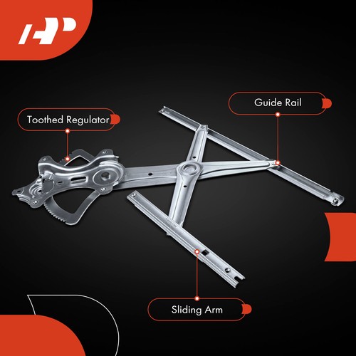 Power Window Regulator for 2001-2007 Toyota Highlander Front Right Side w/ Motor
