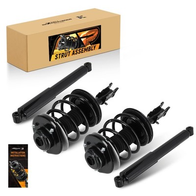 4pcs Suspension Rear Front Struts For Chrysler Town & Country 2001-2007 FWD