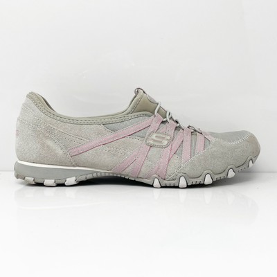 

Skechers Womens Bikers 22236 Серые повседневные кроссовки, размер 8,5, Серый, Bikers