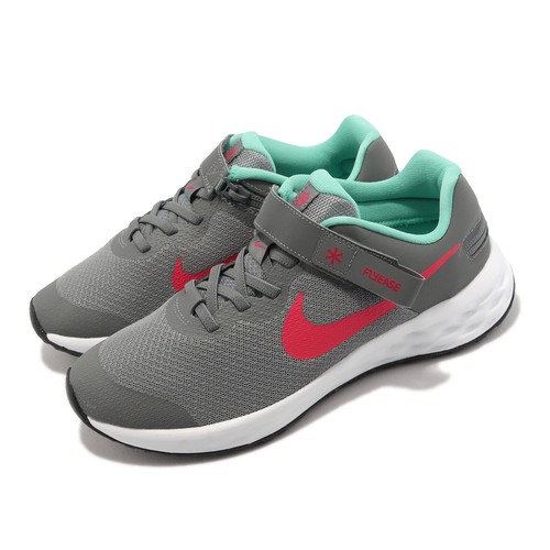 

Nike Revolution 6 Flyease NN GS Smoke Grey White Kids Women Running DD1113-006, Revolution 6 Flyease Nn Gs