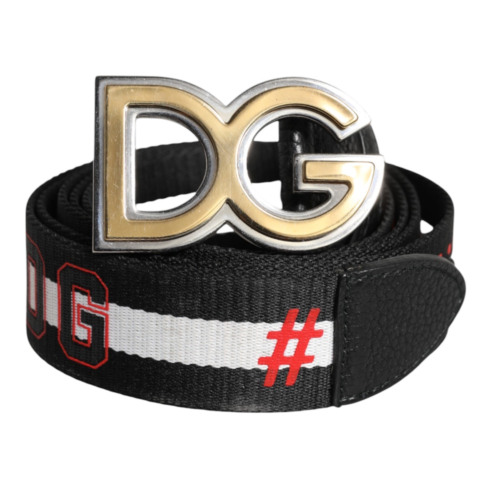 ベルト Dolce & Gabbana FW24 Logo Belt (BE1447AW57680999) Calfskin belt with DG logo in White for Women