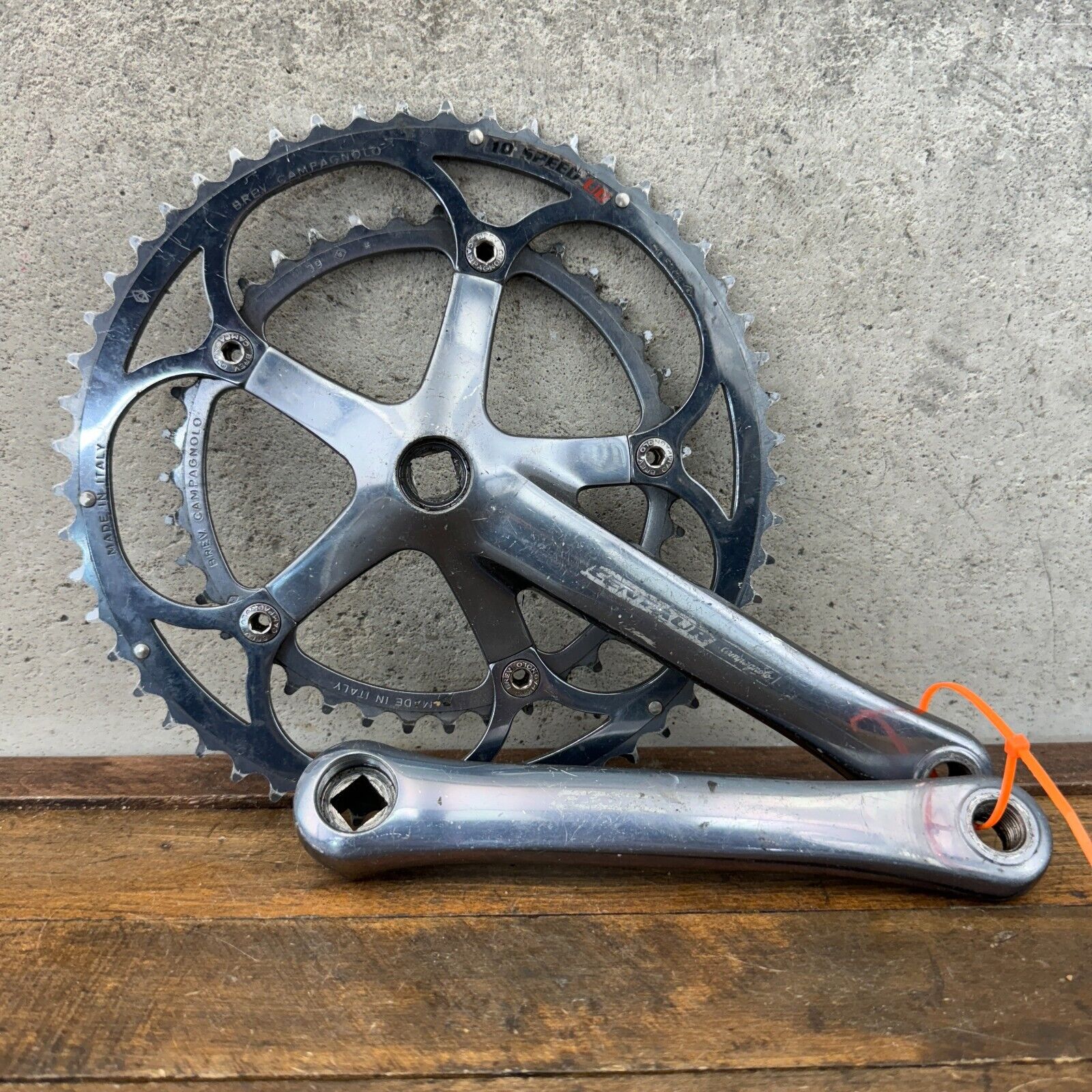 パーツ Campagnolo centaur 170mm 52-39t Campagnolo CENTAUR 2x10-speed Square Taper 135mm BCD 175mm
