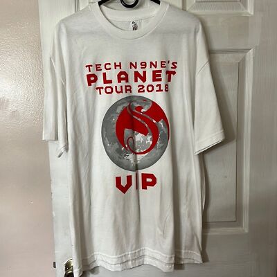 Tech N9ne Planet tour 2018 VIP T-shirt