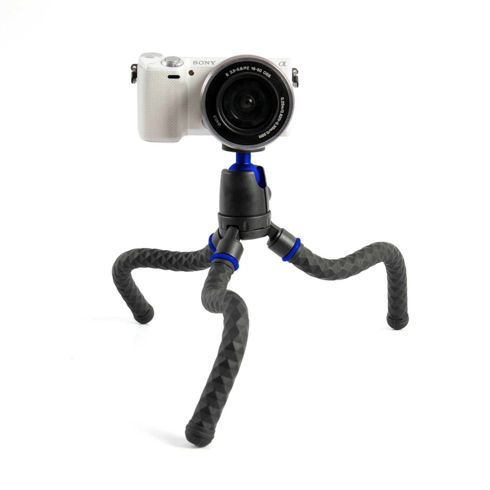 NEWAVE Handheld Flexible Tabletop Camera Phone Tripod Stand w Bluetooth